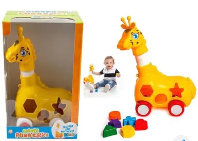GIRAFA PUXA ESTICA