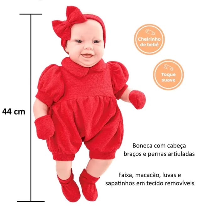 BEBÊ REAL RED